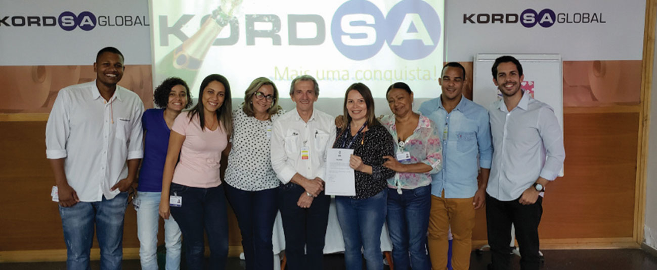 Kordsa Brazil Received ISO 14001: 2015 Environmental Management Systems Certificate