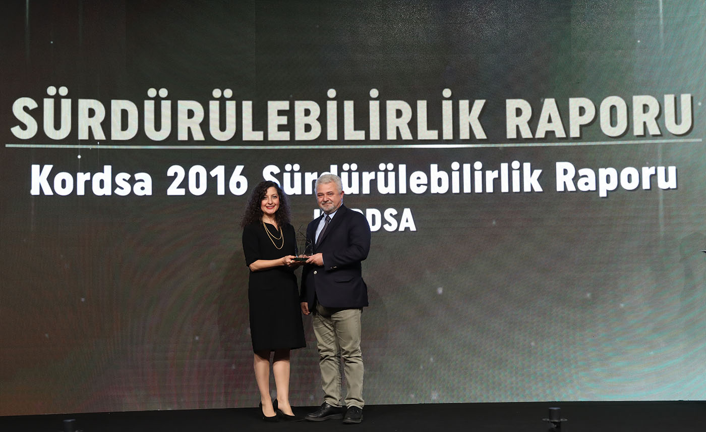 Sustainable Business Award for Kordsa Sustainability Report