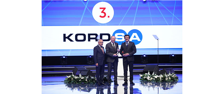 Kordsa Wins the Third Prize in The Innovation Strategy Category at Turkey Innovation and Entrepreneurship Week