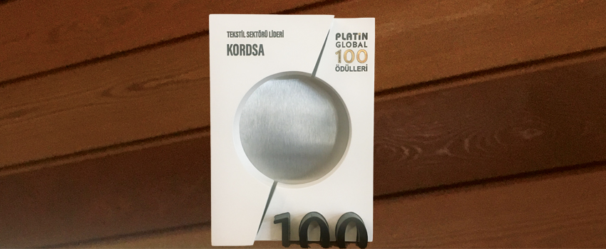 Kordsa Ranked First in Textiles Category of Platin Magazine Awards