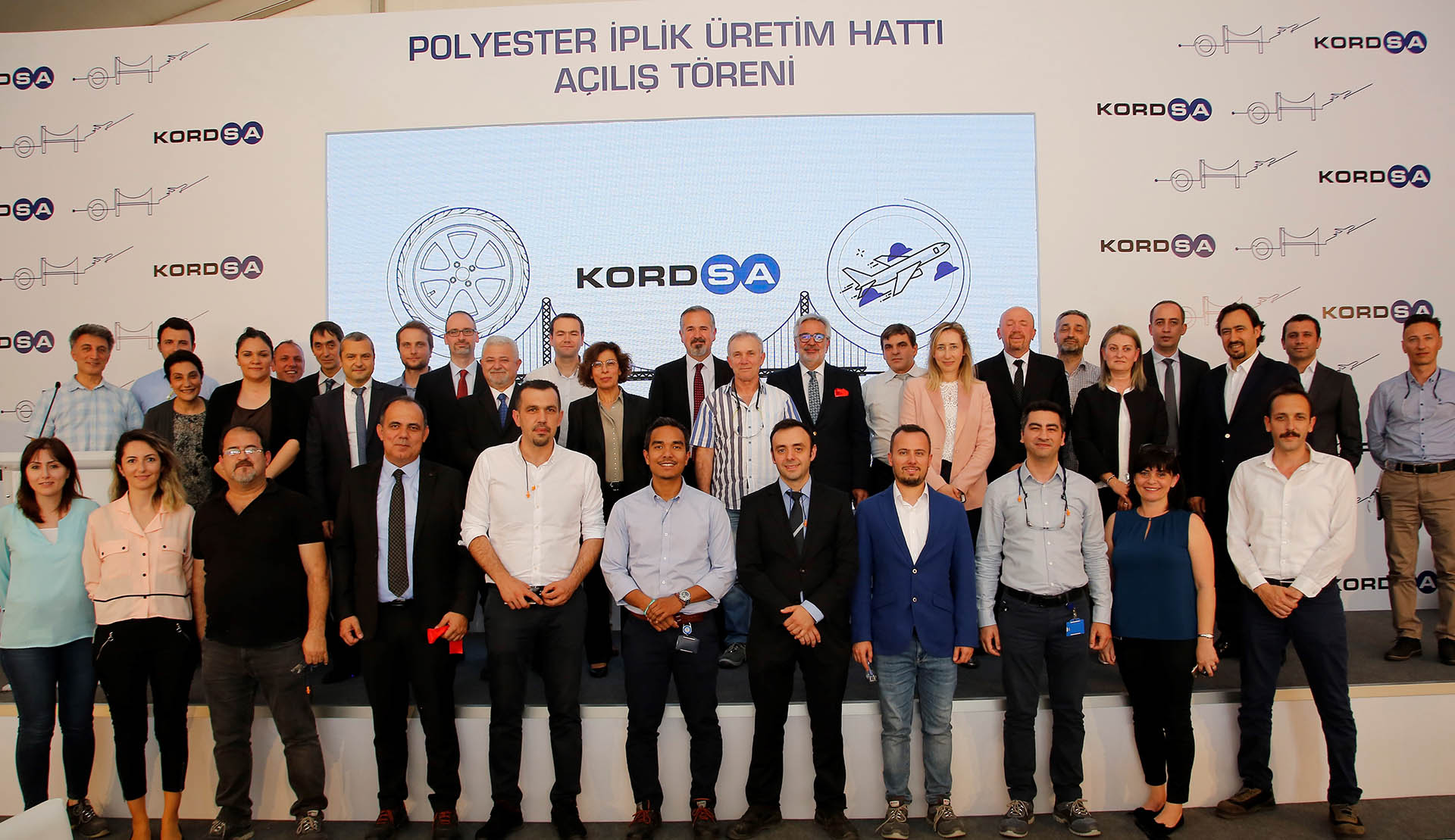 Kordsa puts into operation the USD 18 million worth additional polyester yarn line at İzmit plant